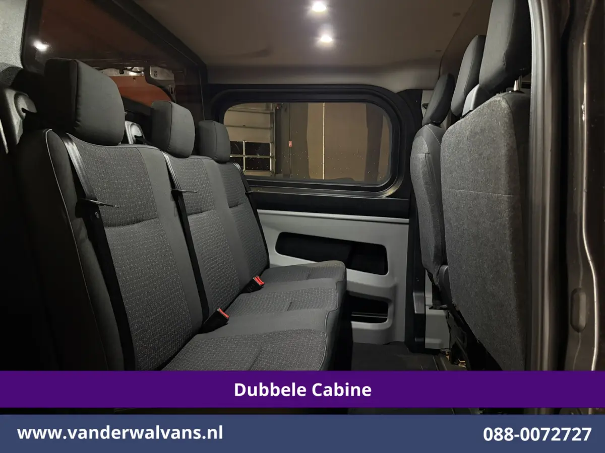 2.0 TDCI 136pk L2H1 Dubbele Cabine Euro6 Airco | 6-Zits | Camera | LED | Cruisecontrol | Apple Carplay Android Auto, Verwarmde voorruit, Parkeersensoren, Bijrijdersbank, 2800kg trekvermogen