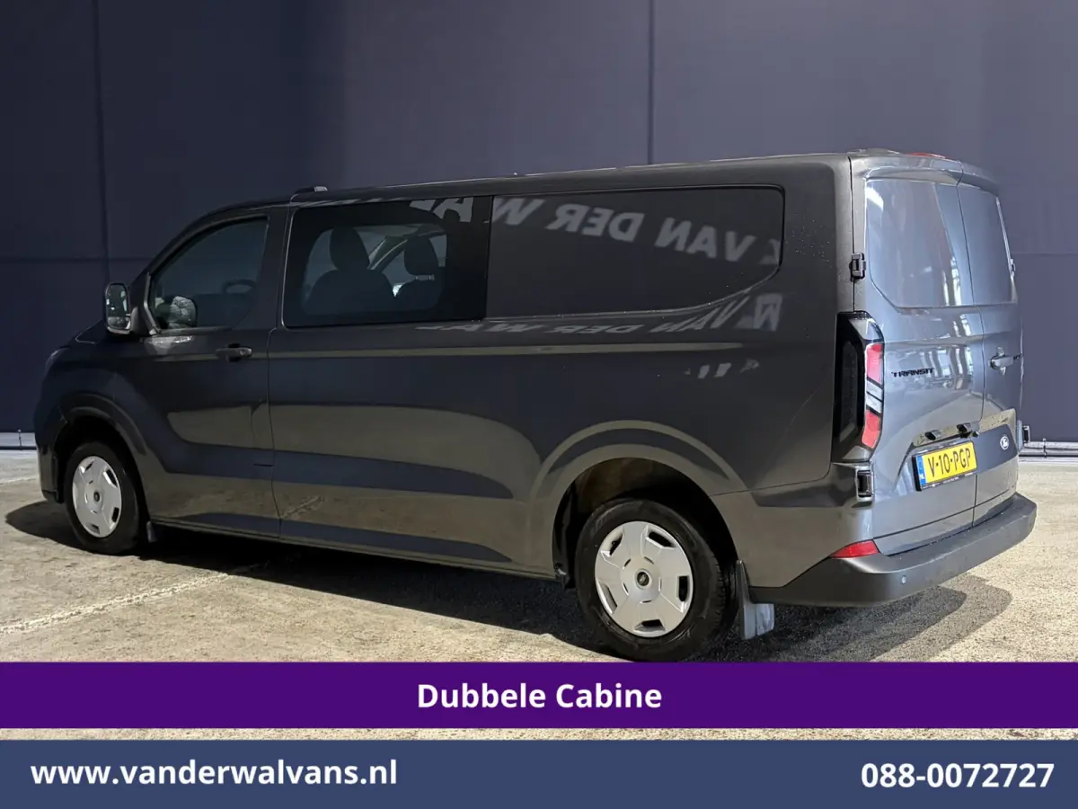 2.0 TDCI 136pk L2H1 Dubbele Cabine Euro6 Airco | 6-Zits | Camera | LED | Cruisecontrol | Apple Carplay Android Auto, Verwarmde voorruit, Parkeersensoren, Bijrijdersbank, 2800kg trekvermogen