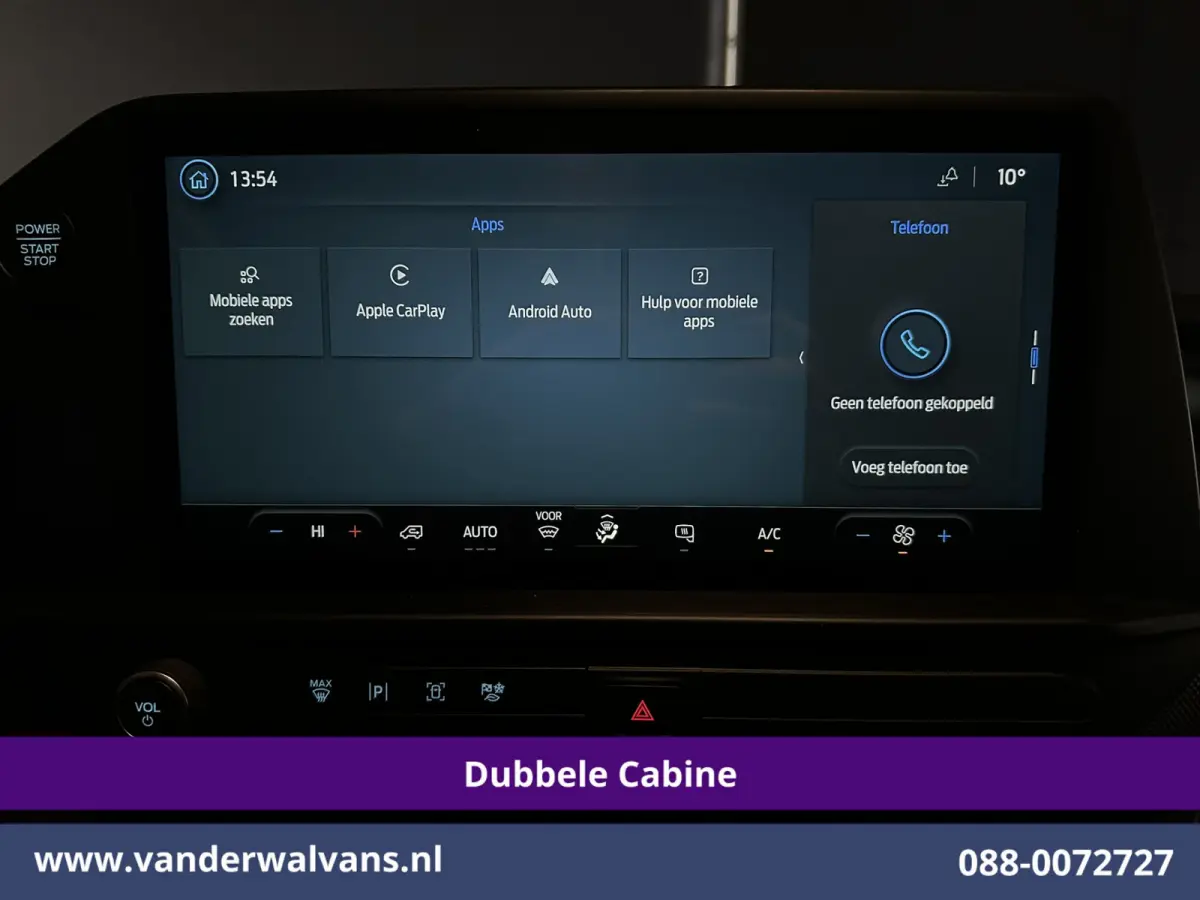 2.0 TDCI 136pk L2H1 Dubbele Cabine Euro6 Airco | 6-Zits | Camera | LED | Cruisecontrol | Apple Carplay Android Auto, Verwarmde voorruit, Parkeersensoren, Bijrijdersbank, 2800kg trekvermogen