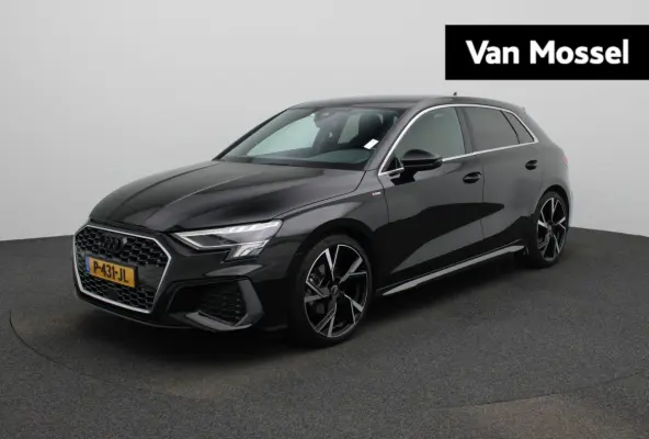 30 TFSI S edition | Automaat | 2x S-line | Vlak stuur | Navigatie | Zwarte hemel | Apple Carplay / Android Auto | Leder | Virtual Cockpit | Climate Control | Cruise Control |
