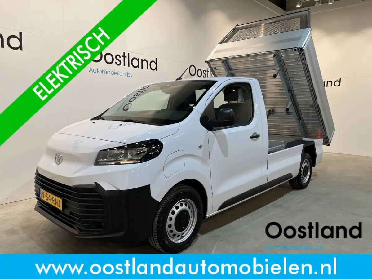 Pick-up Kipper 50 kWh / Tipper / 100% Elektrisch / Airco / Cruise Control / PDC / NIEUW !!