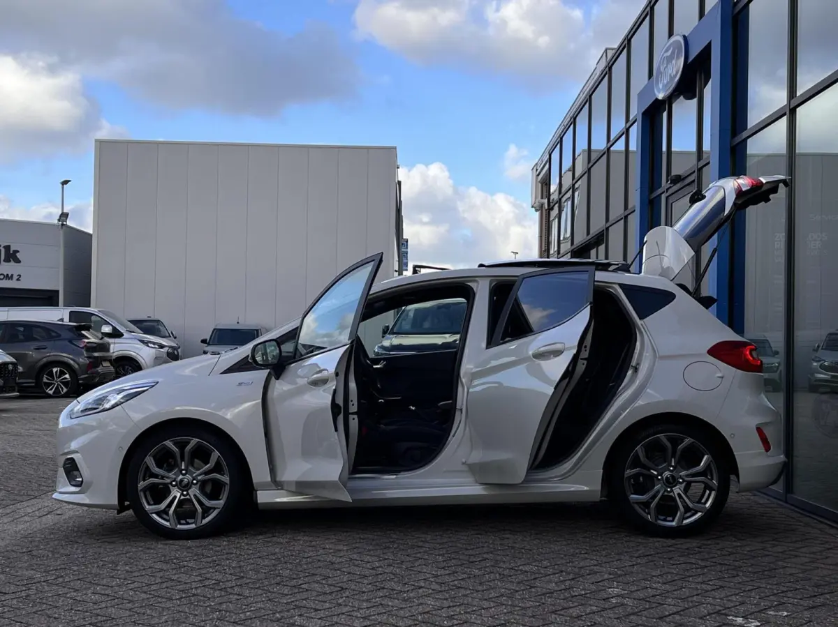1.0 EcoBoost Hybrid ST-Line X 125PK Panodak Winterpack Adaptieve Cruise Camera B&O Keyless Full-LED Parkeersensoren Privacy Glass *Compleet*