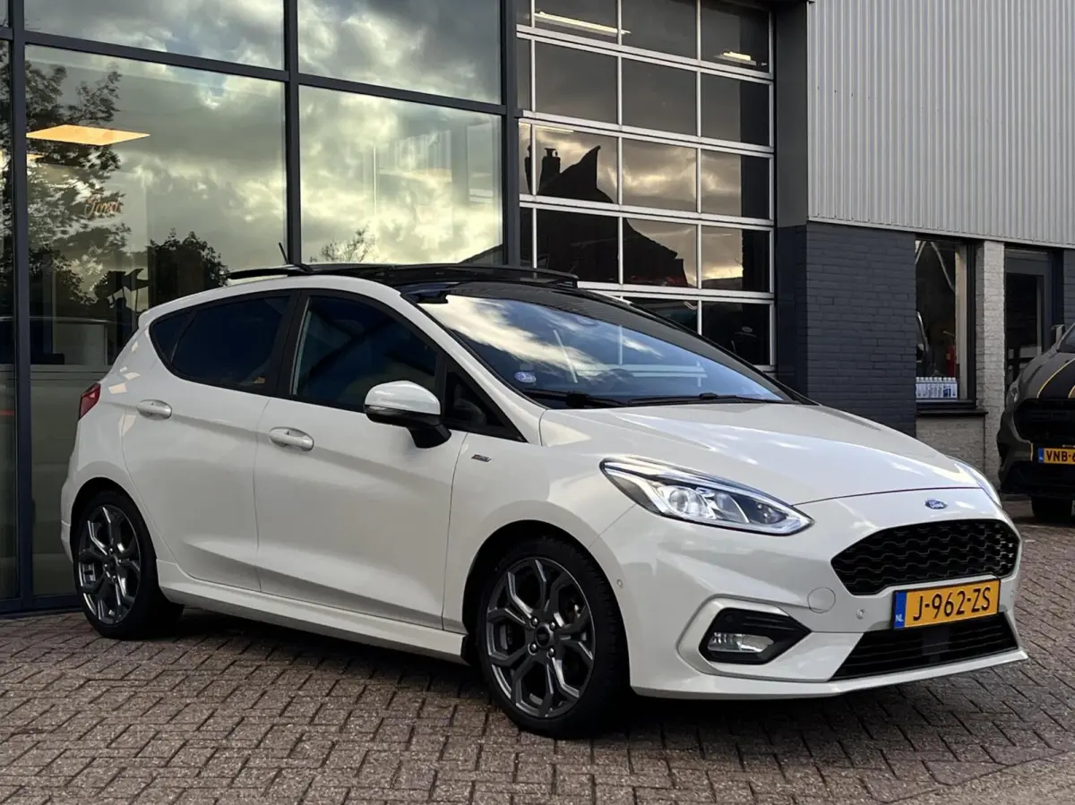 1.0 EcoBoost Hybrid ST-Line X 125PK Panodak Winterpack Adaptieve Cruise Camera B&O Keyless Full-LED Parkeersensoren Privacy Glass *Compleet*