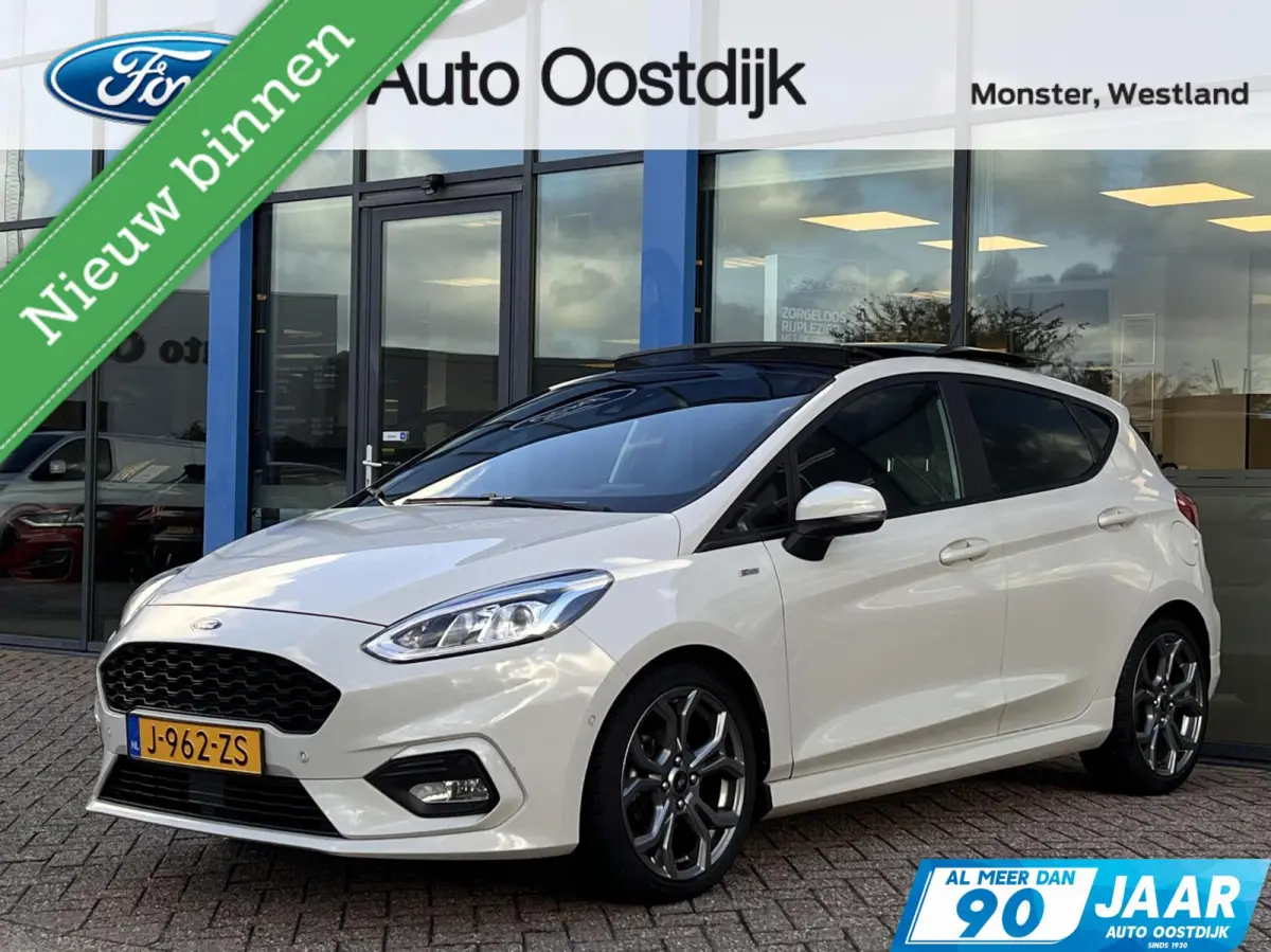1.0 EcoBoost Hybrid ST-Line X 125PK Panodak Winterpack Adaptieve Cruise Camera B&O Keyless Full-LED Parkeersensoren Privacy Glass *Compleet*