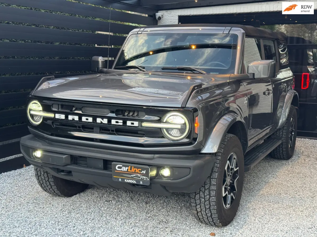 FORD , VOLLEDIG OPEN DAK, 4X4, NIEUWSTAAT, FULL OPTIONS, GRIJS KENTEKEN!