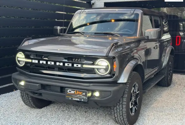 FORD , VOLLEDIG OPEN DAK, 4X4, NIEUWSTAAT, FULL OPTIONS, GRIJS KENTEKEN!
