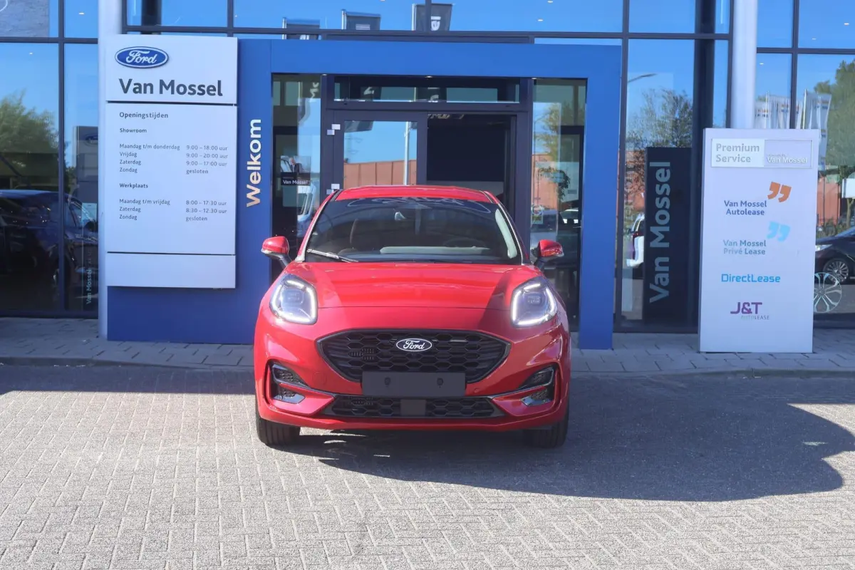 1.0 EcoBoost ST-Line | Onderweg! | Adaptive Cruise | Winterpack | Elektrische Achterklep | 360 Camera | Keyless Entry |