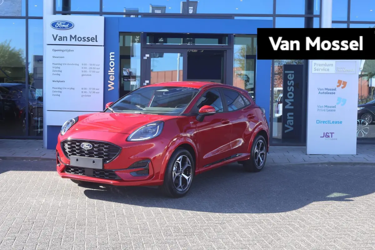 1.0 EcoBoost ST-Line | Onderweg! | Adaptive Cruise | Winterpack | Elektrische Achterklep | 360 Camera | Keyless Entry |