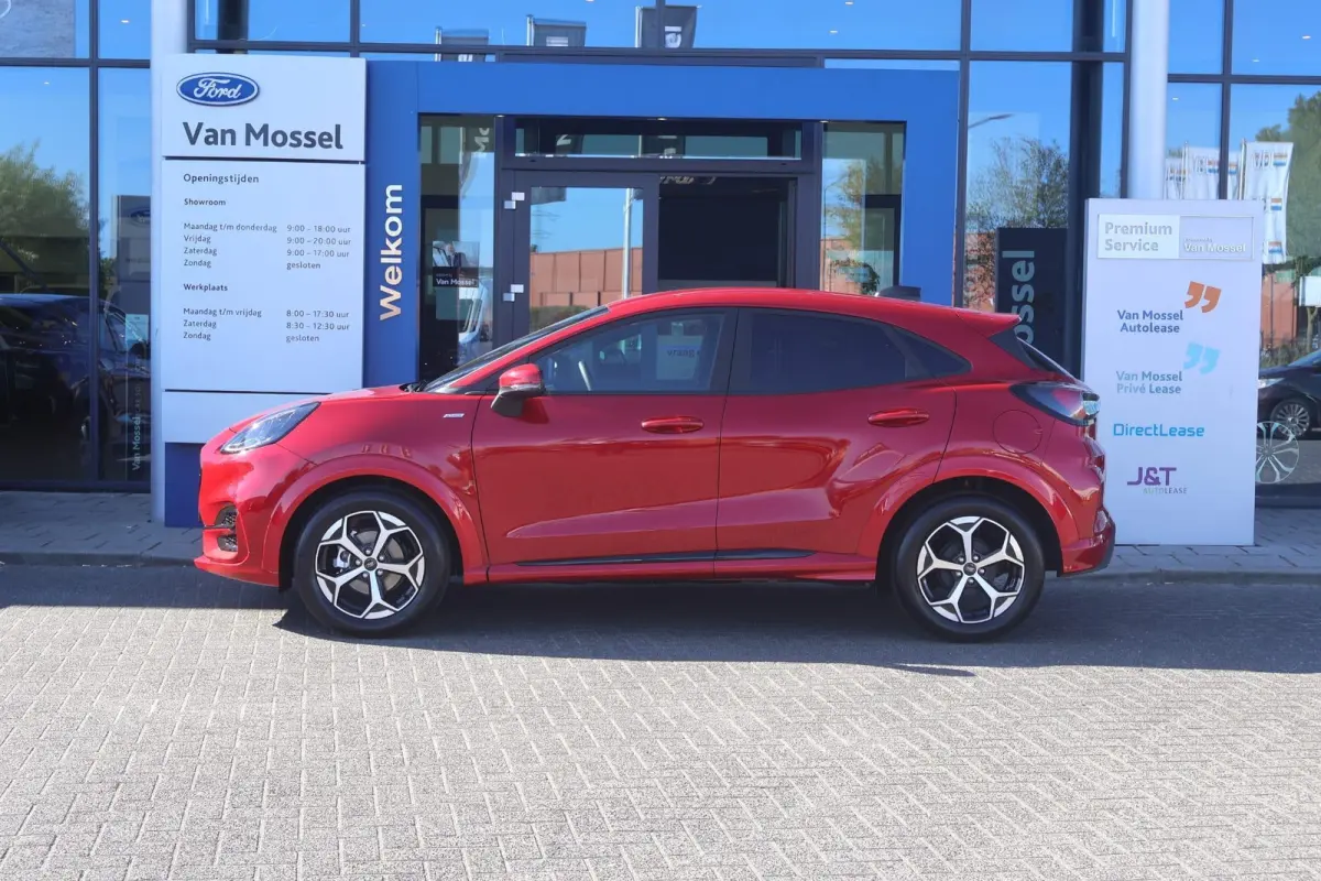 1.0 EcoBoost ST-Line | Onderweg! | Adaptive Cruise | Winterpack | Elektrische Achterklep | 360 Camera | Keyless Entry |