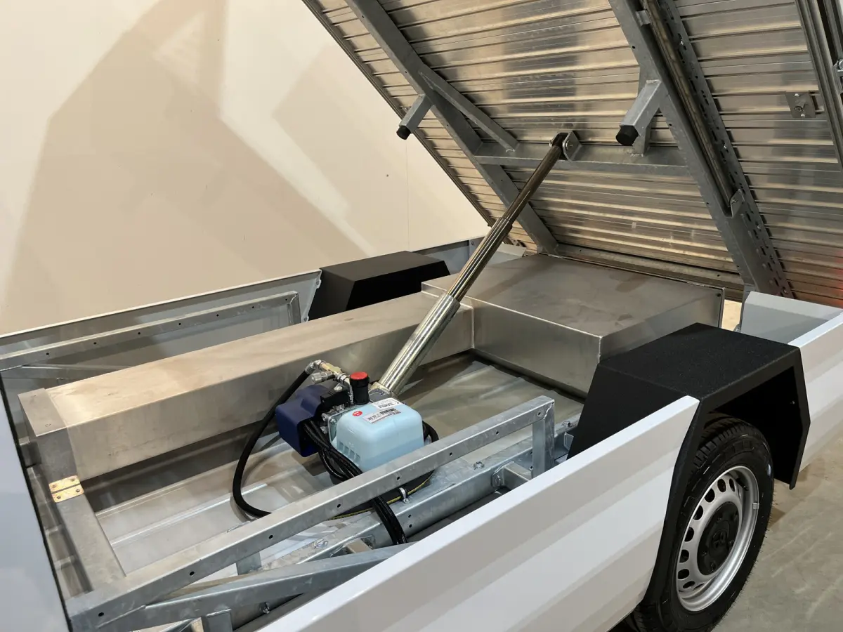 Pick-up Kipper 50 kWh / Tipper / 100% Elektrisch / Airco / Cruise Control / PDC / NIEUW !!