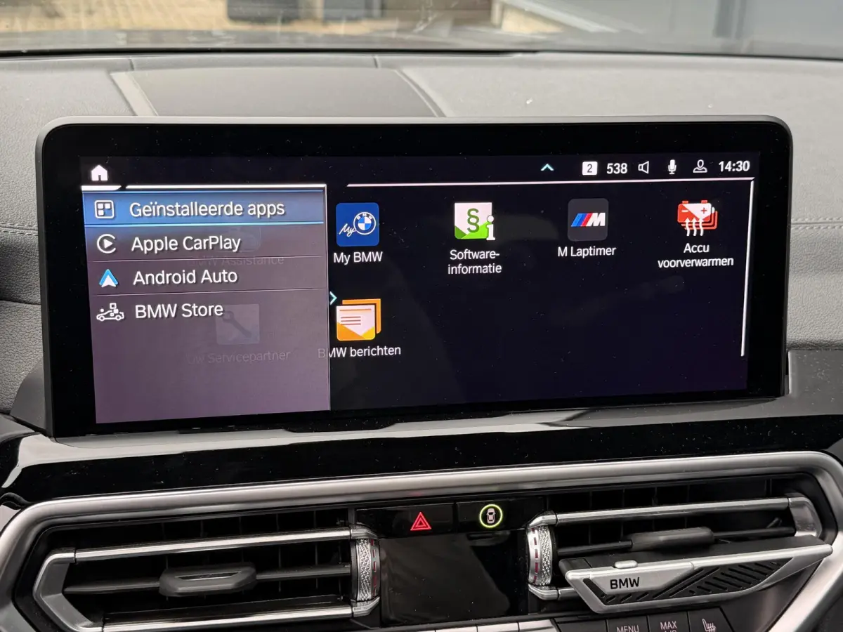 Executive M Sport 80 kWh 19"/SOH 99,9%/Panoramadak/Leder + memory/Stoelverwarming/Dodehoek/Elektrische klep/Camera/Adaptieve cruise/Apple Carplay & Android Auto