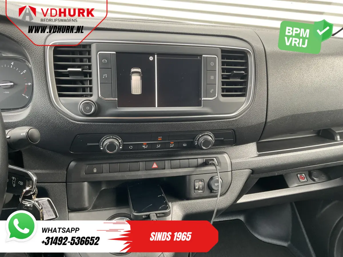 2.0 HDI 145 pk Aut. DC Dubbel Cabine Carplay/ 2x Schuifdeur/ Stoelverw./ 6Pers./ Airco/ Cruise/ PDC/ Trekhaak