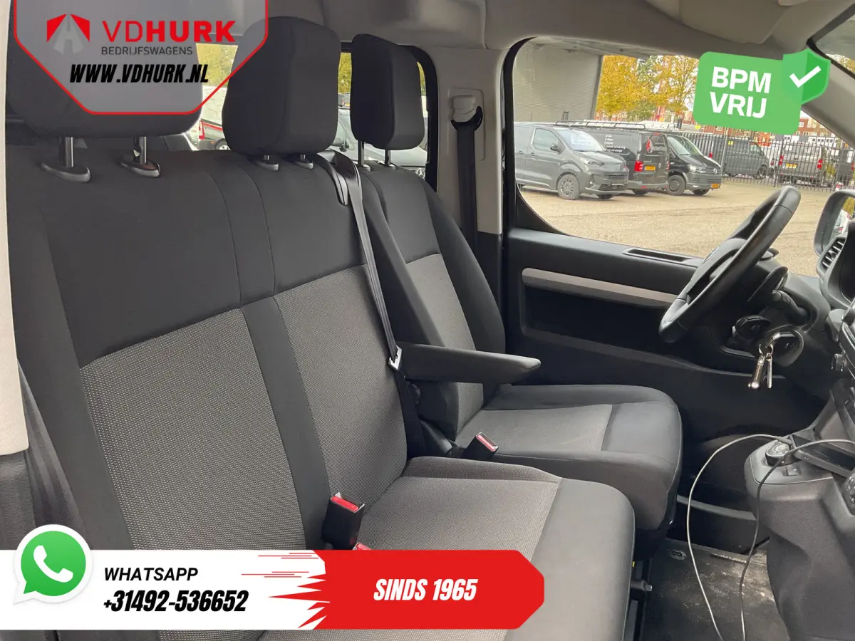 2.0 HDI 145 pk Aut. DC Dubbel Cabine Carplay/ 2x Schuifdeur/ Stoelverw./ 6Pers./ Airco/ Cruise/ PDC/ Trekhaak
