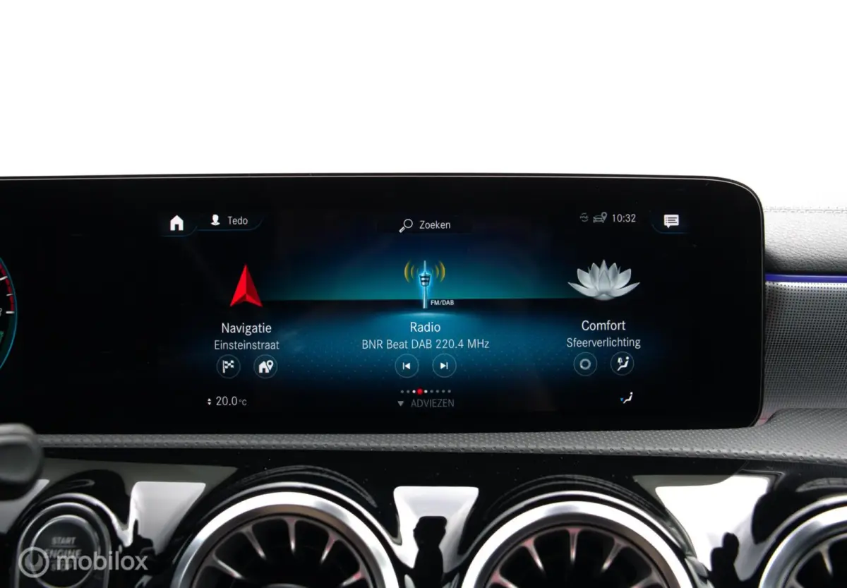 250 e Premium|Stoelverw.|Cruise|LED| AMG-line|Burmester|Sfeerverl|Pano.dak.