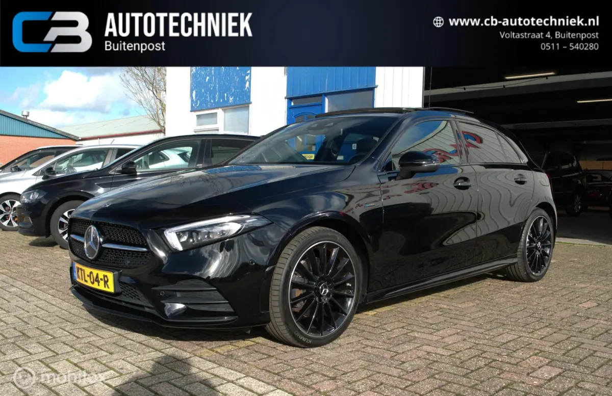 250 e Premium|Stoelverw.|Cruise|LED| AMG-line|Burmester|Sfeerverl|Pano.dak.
