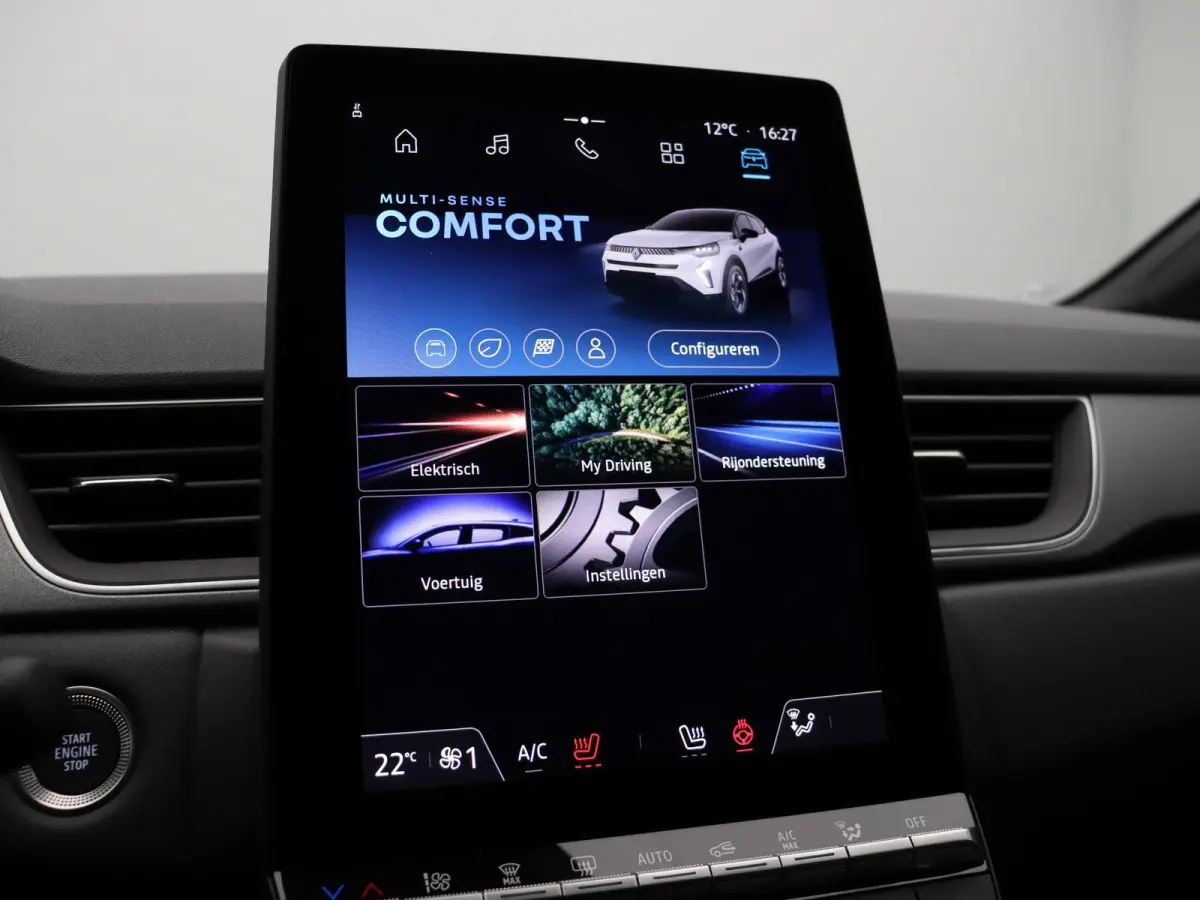 1.8 E-Tech full hybrid 160 techno | Google Navigatie | Adatief Cruise Control | Stoel & Stuurwiel Verwarming | Achteruitrij Camera | Climate Control | Getint Glas | Lichtmetalen Velgen |