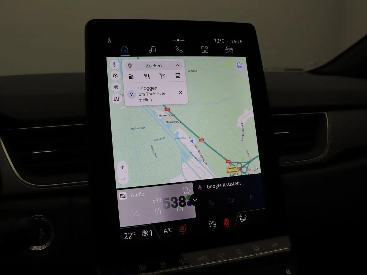 1.8 E-Tech full hybrid 160 techno | Google Navigatie | Adatief Cruise Control | Stoel & Stuurwiel Verwarming | Achteruitrij Camera | Climate Control | Getint Glas | Lichtmetalen Velgen |