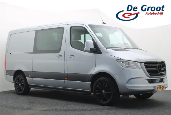317 CDI Aut. L2H1 DC 5-zits 2x Schuifdeur, Apple Carplay, Camera, Cruise, Airco, Rijstrooksensor, Sidesteps, 18''