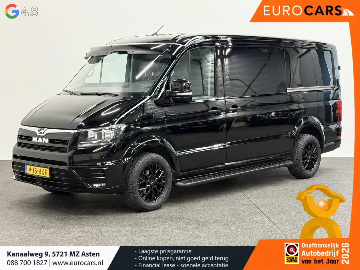 2.0 TDI L3H2 Black Edition Automaat Apple CarPlay Adaptive Cruise Control Stoelverwarming Camera Navigatie Lichtmetalen Velgen Sidesteps Airco