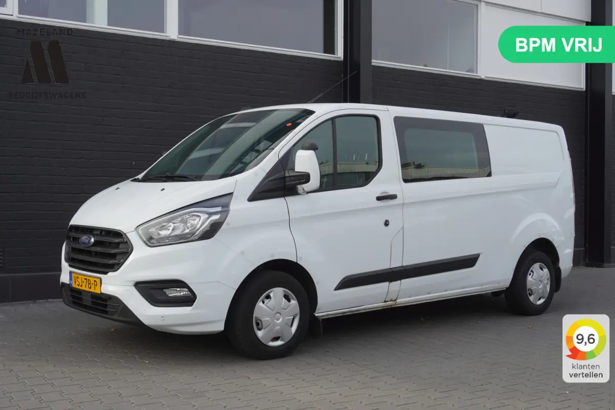 2.0 TDCI 130PK L2 Dubbele Cabine EURO 6 - Airco - Cruise - PDC - €18.950,- Excl.