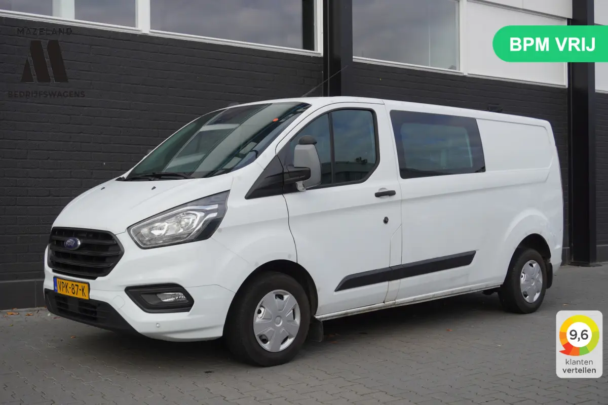 2.0 TDCI 130PK L2 Dubbele Cabine EURO 6 - Airco - Cruise - PDC - €17.950,- Excl.