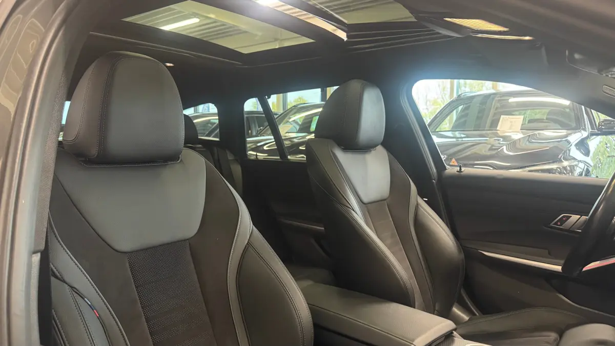 320e 204PK HIGH EXECUTIVE M-SPORT AUTOMAAT LCI / LEDER / CLIMA / PDC / 18" LMV / CAMERA / PANO. DAK / ELEKTR. TREKHAAK / KEYLESS / FULL-LED / WINTERPAKKET / ORG. NL.  !!