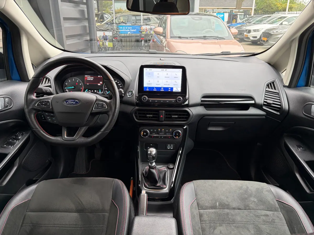 1.0 125 PK ST-Line X | STUUR, STOEL EN VOORRUITVERWARMING| B&O SOUND| HALF LEDER/HALF ALCANTARA BEKLEDING| KEYLESS ENTRY & START| FULL LED| NAVIGATIE| APPLE CARPLAY/ANDROID AUTO| CAMERA + PA