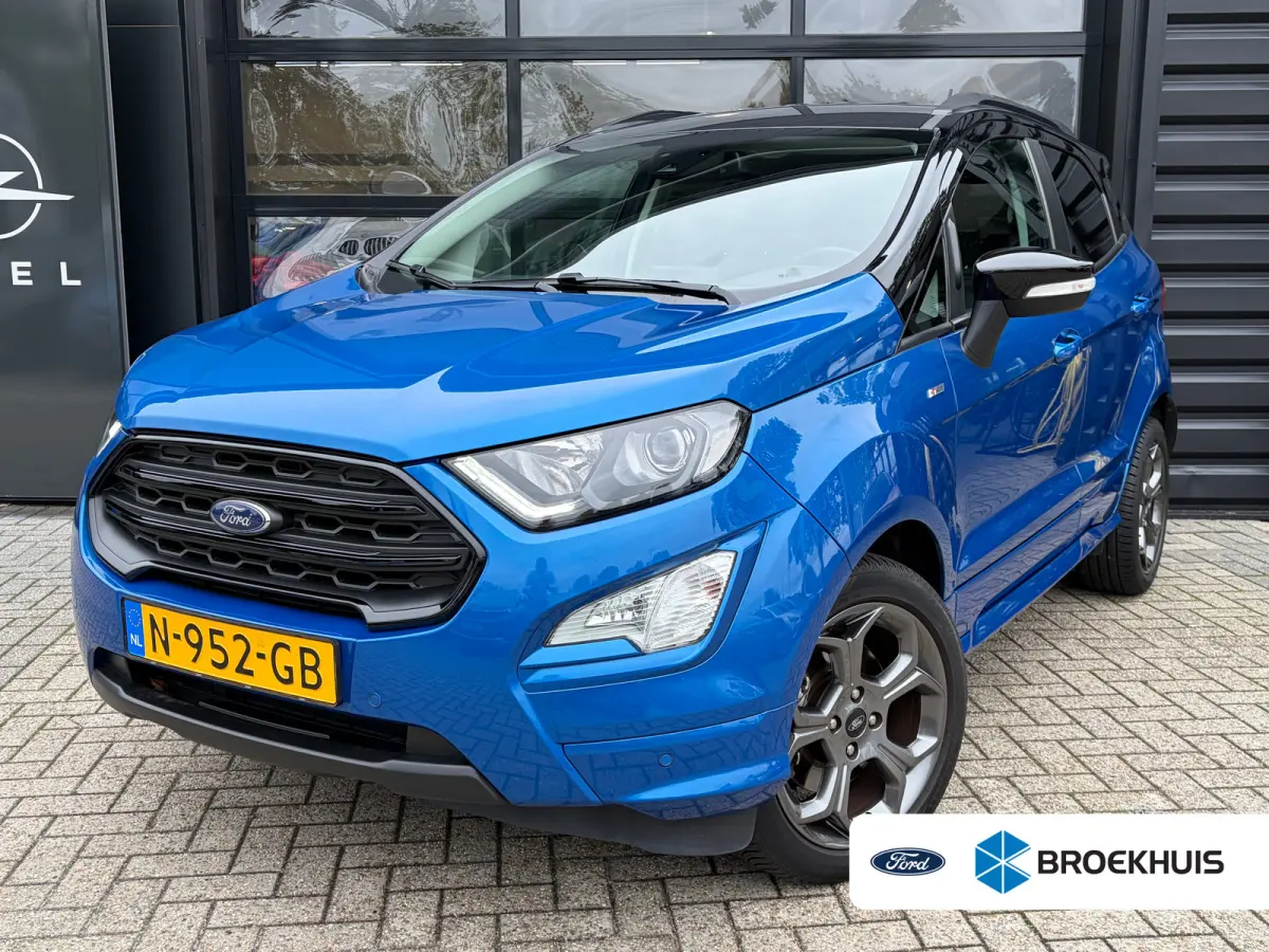 1.0 125 PK ST-Line X | STUUR, STOEL EN VOORRUITVERWARMING| B&O SOUND| HALF LEDER/HALF ALCANTARA BEKLEDING| KEYLESS ENTRY & START| FULL LED| NAVIGATIE| APPLE CARPLAY/ANDROID AUTO| CAMERA + PA