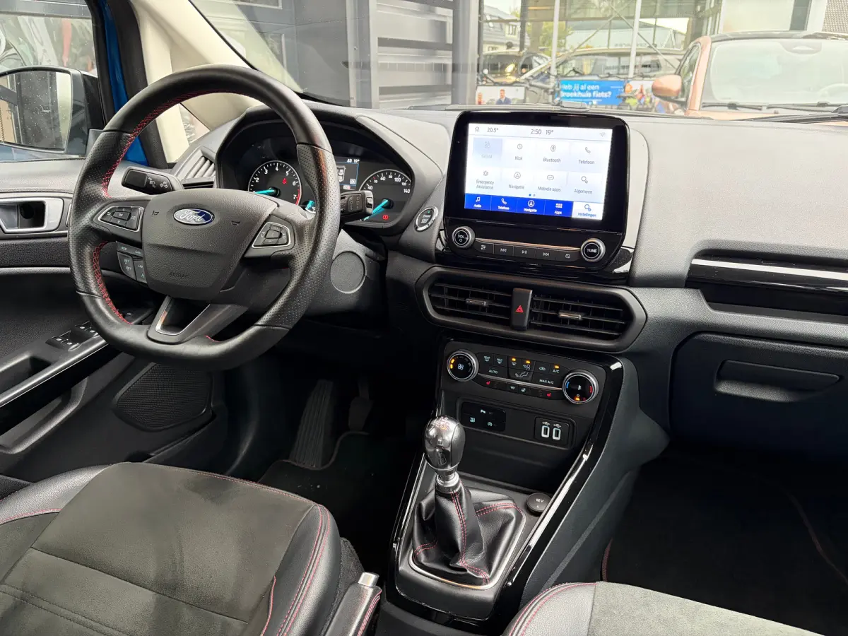 1.0 125 PK ST-Line X | STUUR, STOEL EN VOORRUITVERWARMING| B&O SOUND| HALF LEDER/HALF ALCANTARA BEKLEDING| KEYLESS ENTRY & START| FULL LED| NAVIGATIE| APPLE CARPLAY/ANDROID AUTO| CAMERA + PA