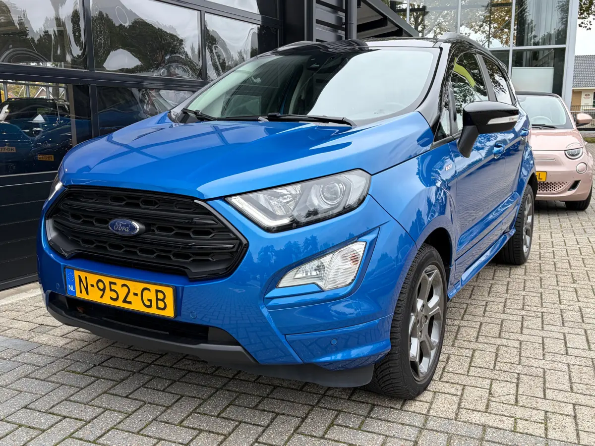 1.0 125 PK ST-Line X | STUUR, STOEL EN VOORRUITVERWARMING| B&O SOUND| HALF LEDER/HALF ALCANTARA BEKLEDING| KEYLESS ENTRY & START| FULL LED| NAVIGATIE| APPLE CARPLAY/ANDROID AUTO| CAMERA + PA