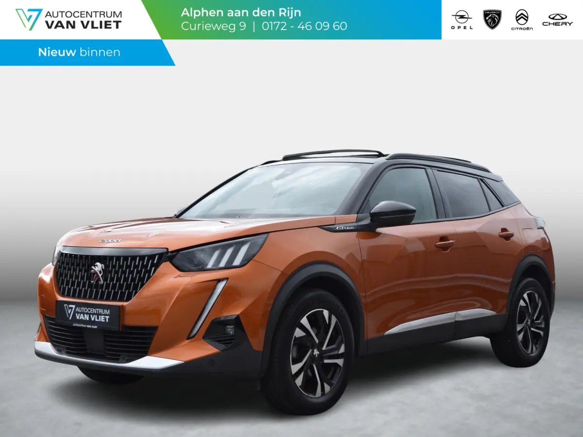 1.2 PureTech GT-Line | AUTOMAAT | 130 PK | SCHUIF / KANTELDAK | PARKEERSENSOREN MET CAMERA | 49.563 KM