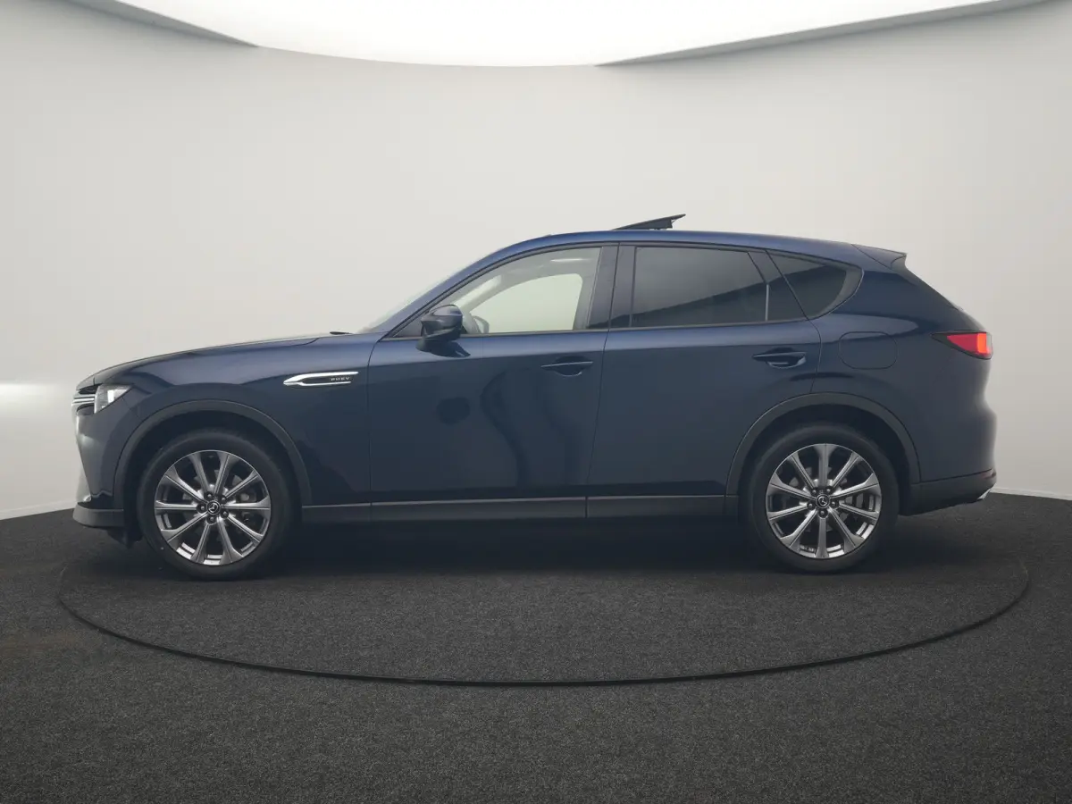 2.5 e-SkyActiv Exclusive-Line PHEV 327pk Dealer O.H | SOH 90,9% | Trekhaak Af Fabriek | Panodak | Head Up | Camera | Stoelen & Stuur Verwarmd | Blis | Keyless | Apple Carplay | Navigatie | D