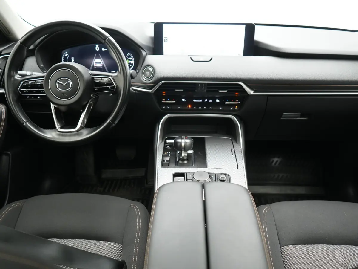 2.5 e-SkyActiv Exclusive-Line PHEV 327pk Dealer O.H | SOH 90,9% | Trekhaak Af Fabriek | Panodak | Head Up | Camera | Stoelen & Stuur Verwarmd | Blis | Keyless | Apple Carplay | Navigatie | D