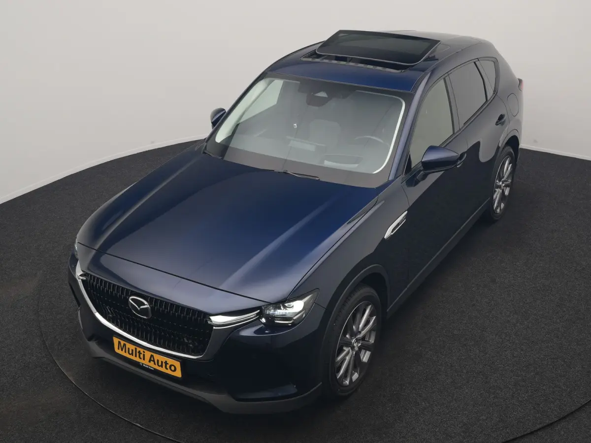 2.5 e-SkyActiv Exclusive-Line PHEV 327pk Dealer O.H | SOH 90,9% | Trekhaak Af Fabriek | Panodak | Head Up | Camera | Stoelen & Stuur Verwarmd | Blis | Keyless | Apple Carplay | Navigatie | D