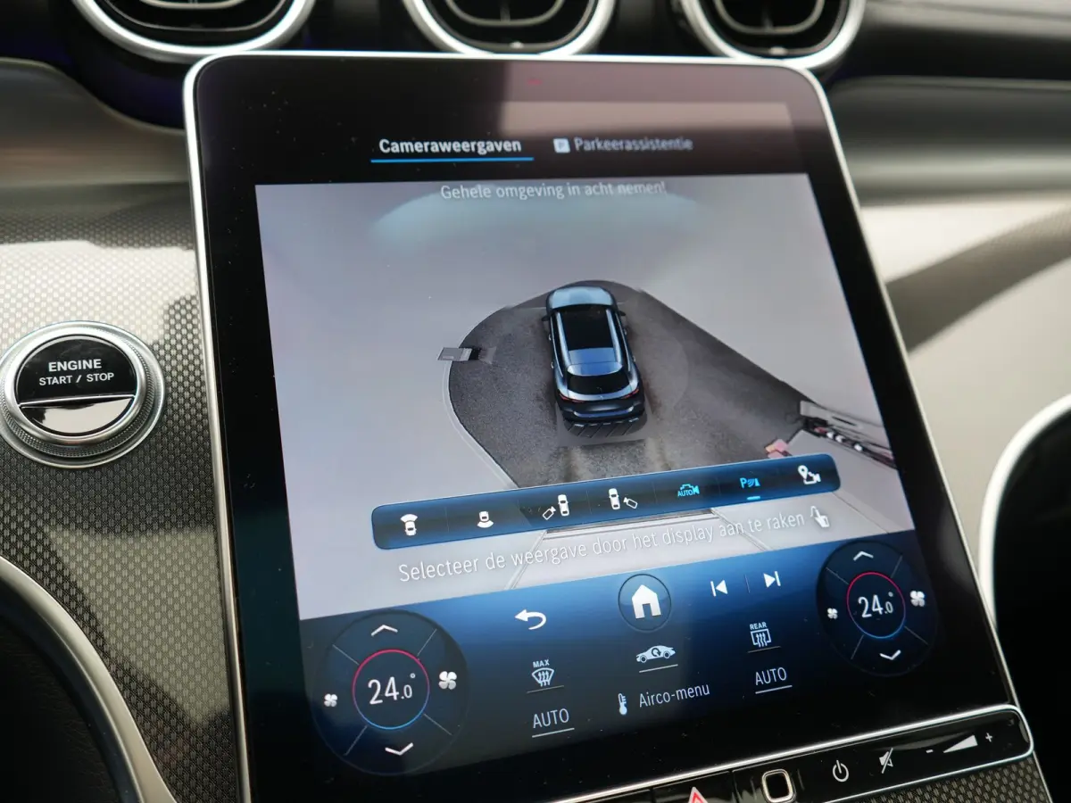 4MATIC AMG Line PHEV 313pk Dealer O.H | Panodak | Head Up | 360 Camera | Digital Light | Lederen Sportstoelen Memory & Verwarmd | Keyless | Sfeerverlichting | Blis | Apple Carplay | Navigati