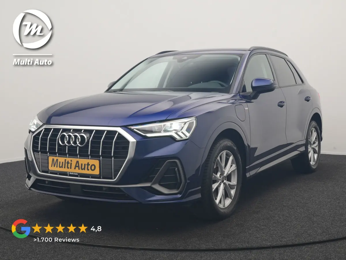 45 TFSI e S Line PHEV 245pk Dealer O.H | Adaptive Cruise | Camera | Matrix LED | Sportstoelen Verwarmd | DAB | Navigatie | Virtual | 18"L.M | Plug In Hybrid |