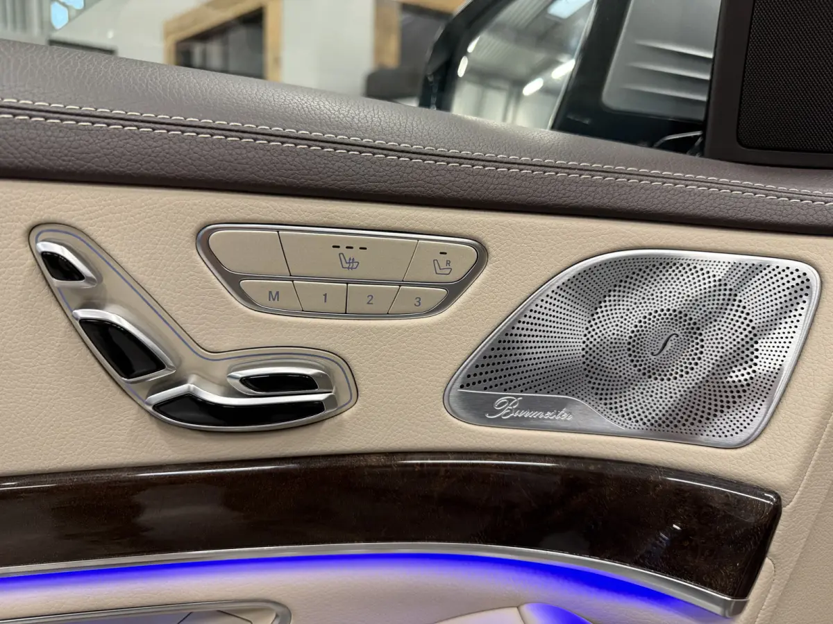 560 Lang AMG S63 STYLING PANO/BURMESTER/MASSAGE-NAPPA LEER/MAGIC BODY CONTROL/NACHTZICHT/SOFT-CLOSE/360CAMERA/WIDESCREEN/LED MULTIBEAM/SFEER/CARPLAY/KEYLESS/ENTERTAINMENT-PACK/UNIEKE AUTO/VO
