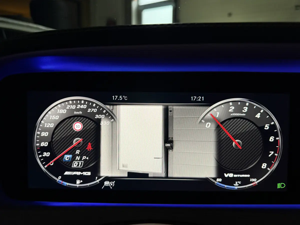 560 Lang AMG S63 STYLING PANO/BURMESTER/MASSAGE-NAPPA LEER/MAGIC BODY CONTROL/NACHTZICHT/SOFT-CLOSE/360CAMERA/WIDESCREEN/LED MULTIBEAM/SFEER/CARPLAY/KEYLESS/ENTERTAINMENT-PACK/UNIEKE AUTO/VO