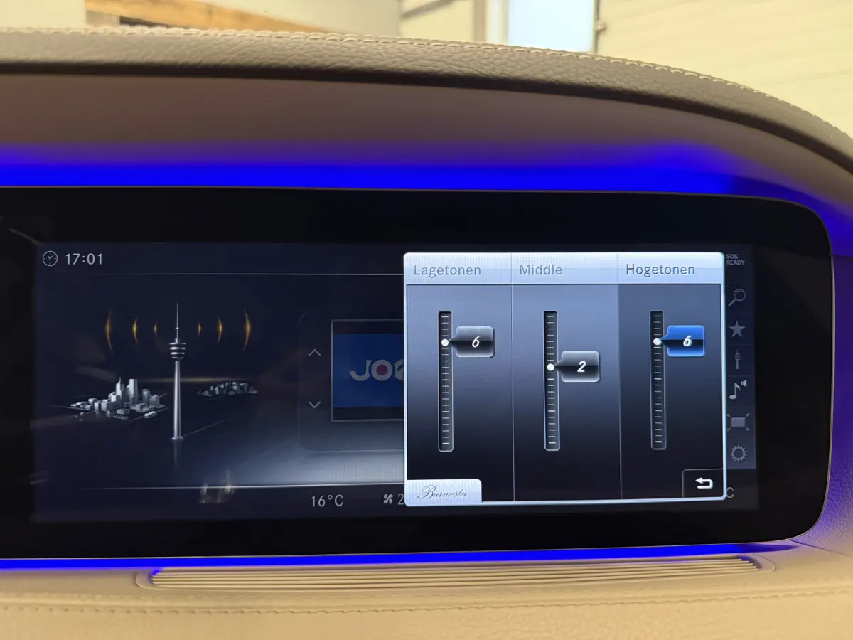 560 Lang AMG S63 STYLING PANO/BURMESTER/MASSAGE-NAPPA LEER/MAGIC BODY CONTROL/NACHTZICHT/SOFT-CLOSE/360CAMERA/WIDESCREEN/LED MULTIBEAM/SFEER/CARPLAY/KEYLESS/ENTERTAINMENT-PACK/UNIEKE AUTO/VO