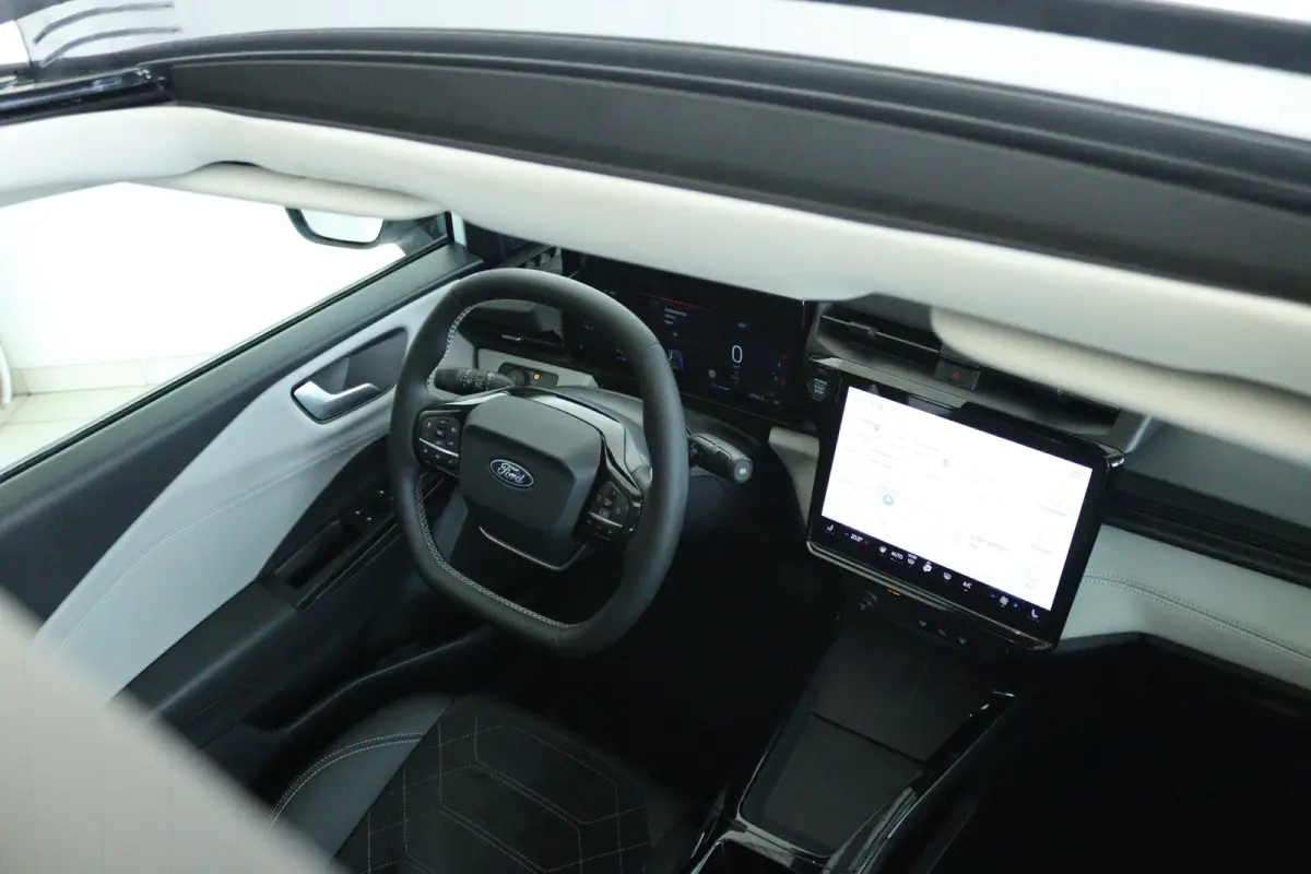 Premium 44 kWh | Adapt. Cruise | B&O | Schuifdak | 360 Camera | Stoel+Stuurverwarming | MATRIX | Keyless | Carplay | Navi | Climate |