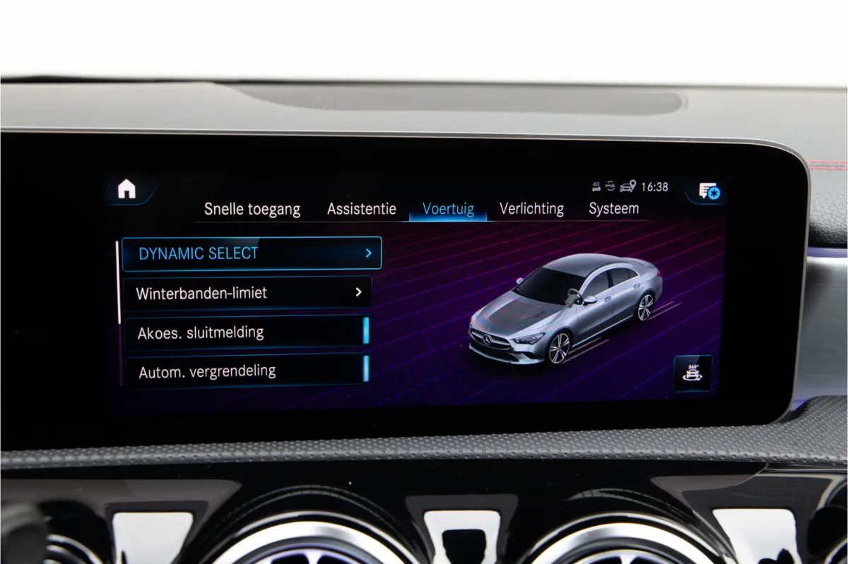 180 AMG, Widescreen, Sfeerverlichting, Sterrenhemel, Camera