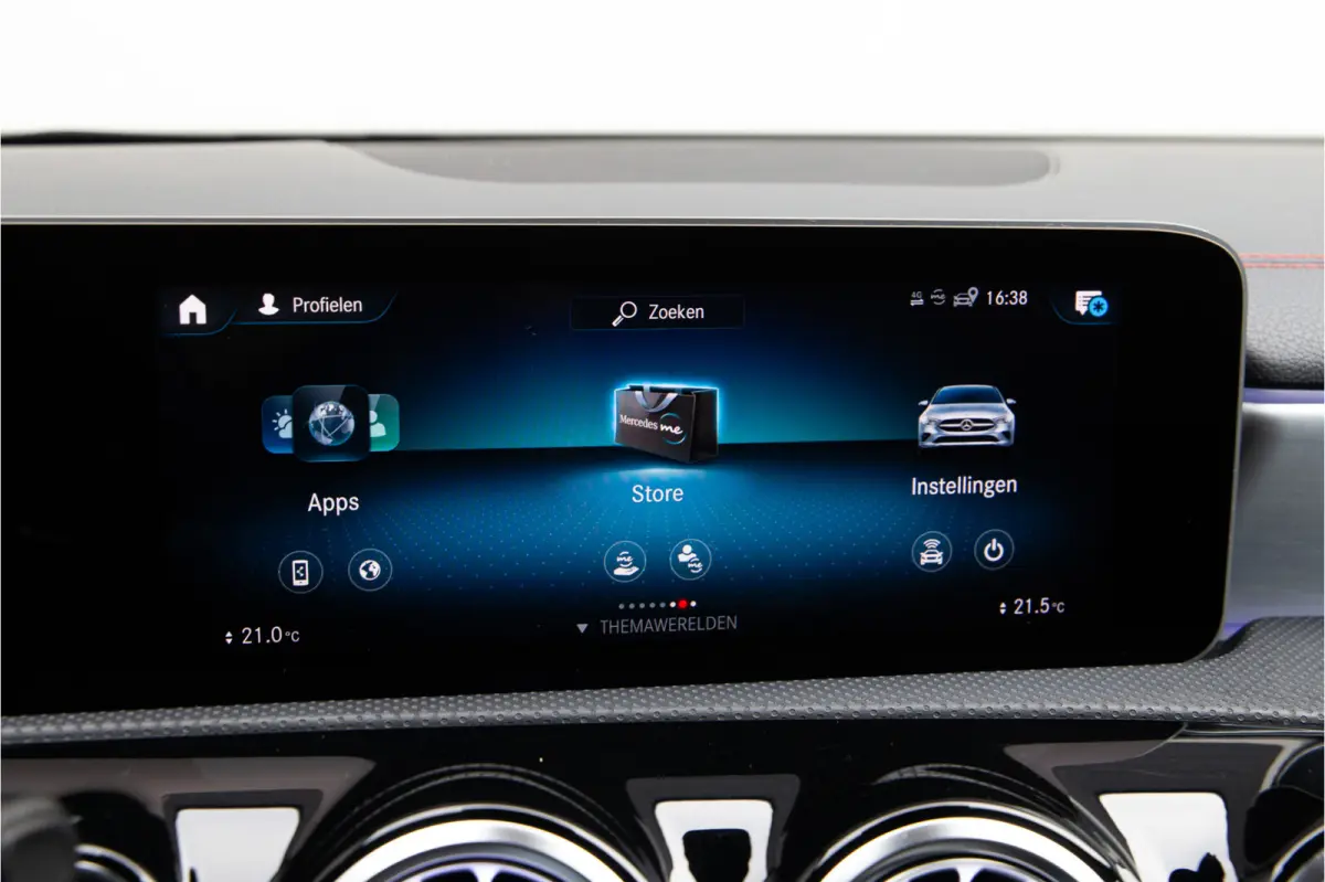180 AMG, Widescreen, Sfeerverlichting, Sterrenhemel, Camera