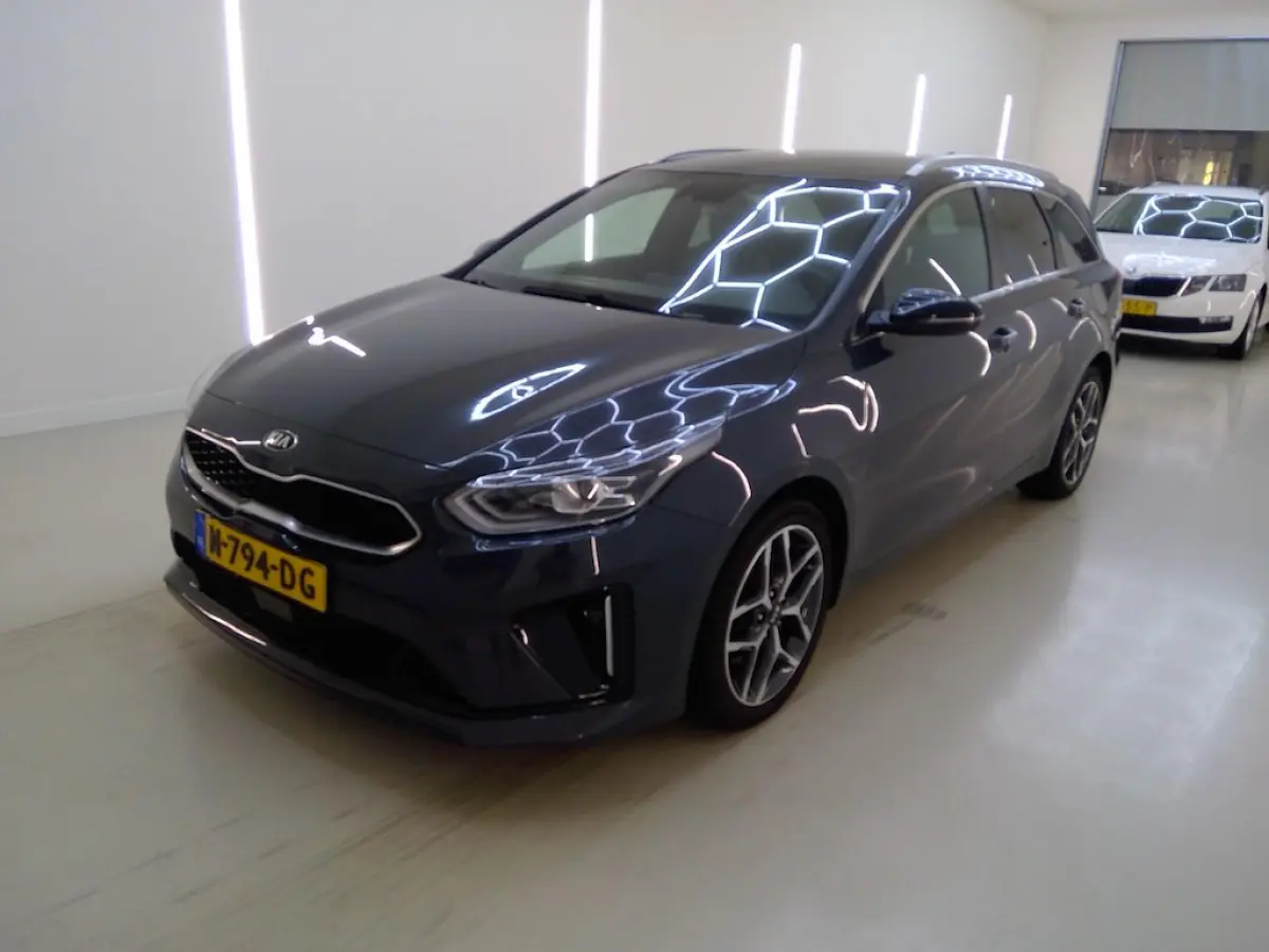 1.5 T-GDi MHEV GT-Line Edition+Led+Leder+Navigatie+camera+stuur&stoel-verw+Afn-trekhaak = ORIG/NL=SUPER PRIJS