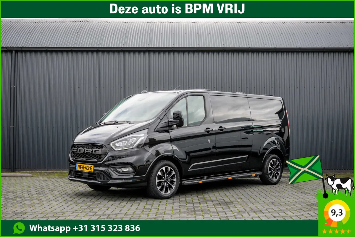 2.0 EcoBlue L2H1 | Automaat | 185PK | Carplay | Adapt.Cruise | PDC | Stoelverw. | Zijschuifdeur L+R | Trekhaak