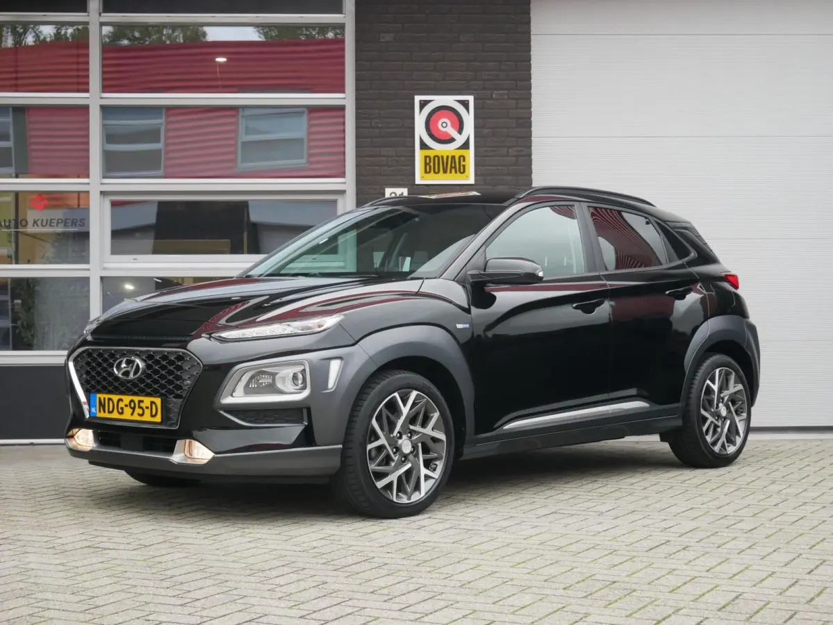 1.6 GDI HEV Premium HUD| Leder| ACC| Dealer onderhouden