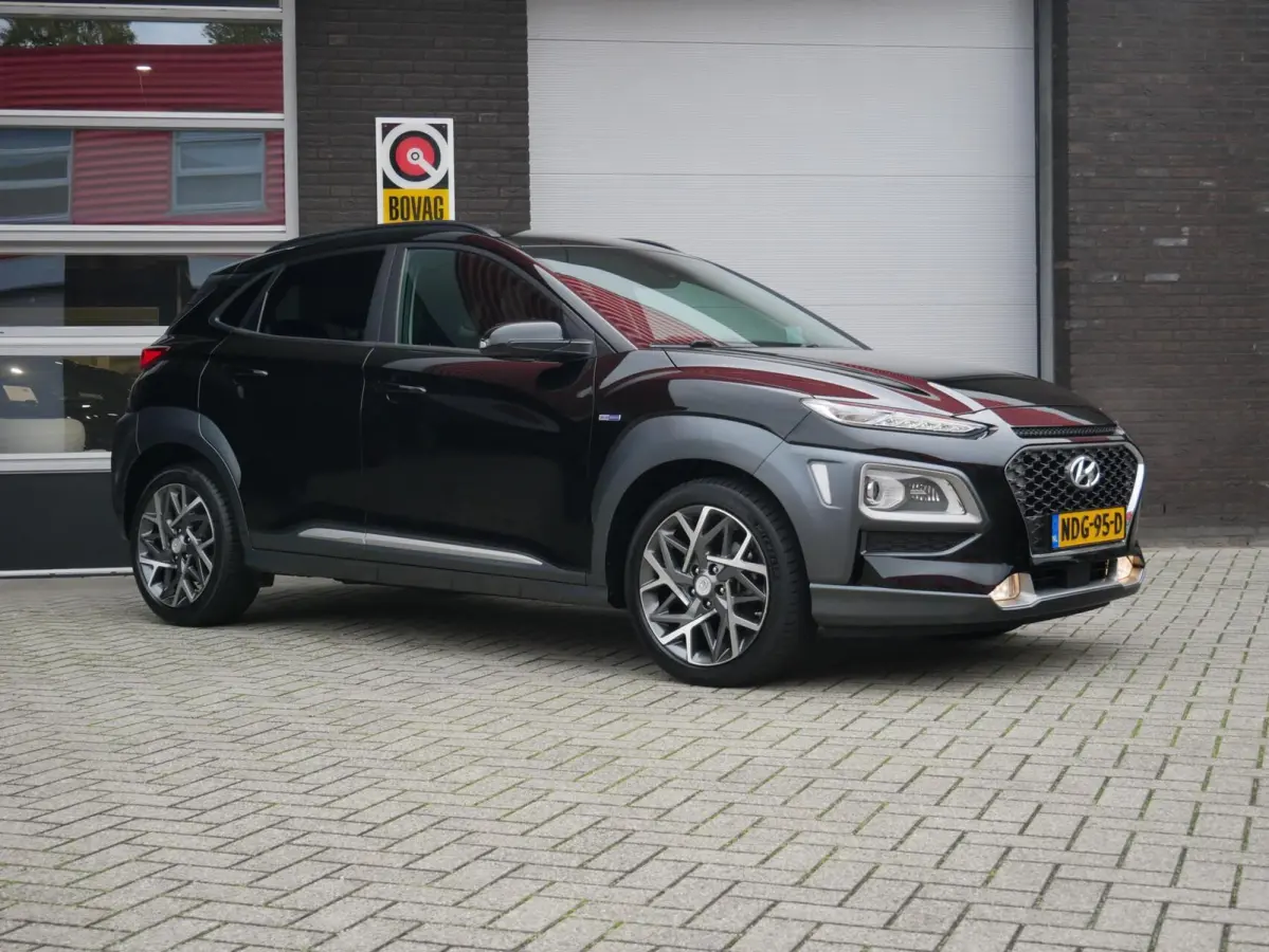 1.6 GDI HEV Premium HUD| Leder| ACC| Dealer onderhouden