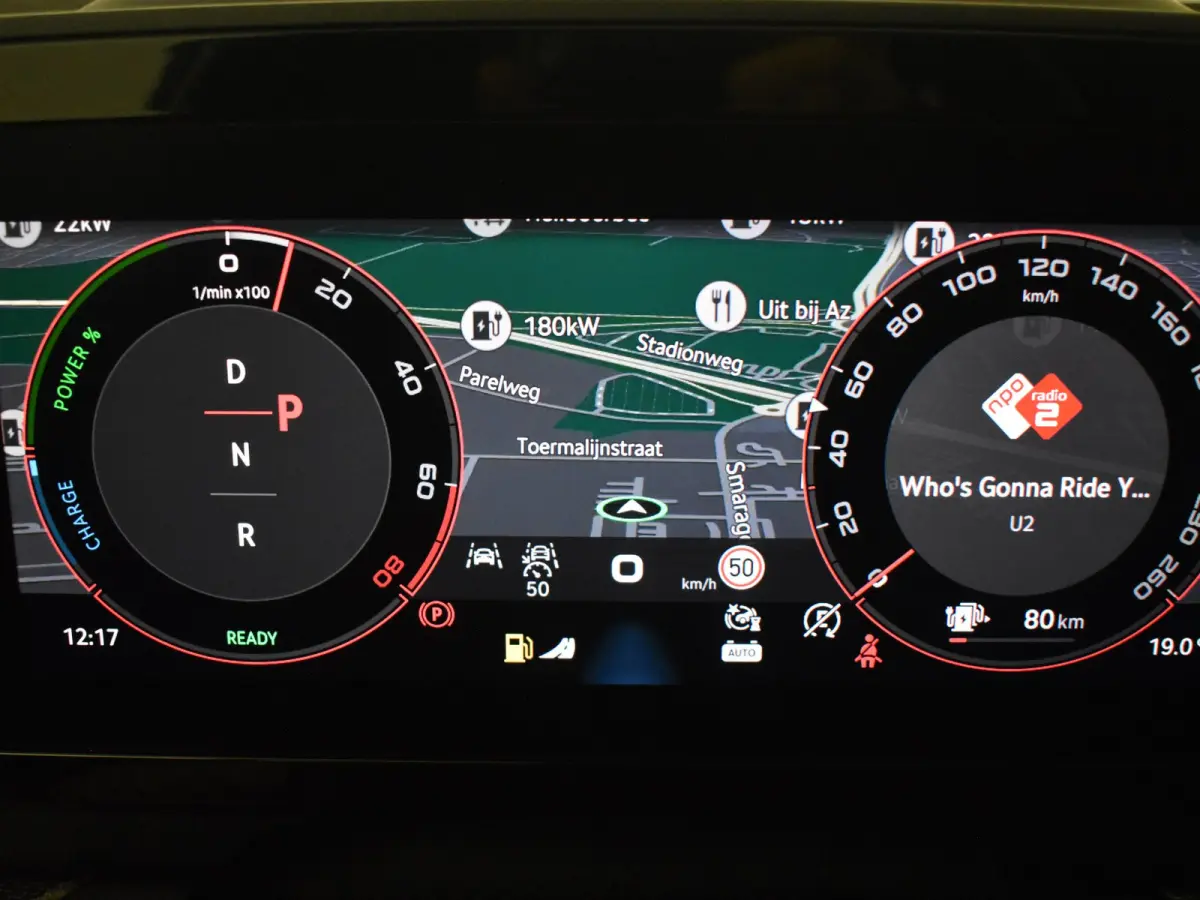 1.5 TSI PHEV Sportline Business 204PK DSG/AUT | Head-up display | Elektr glazen pano-dak | Trekhaak uitklapbaar | Stoel/stuurverw | Cruise contr adapt | Side assist | DAB | NAVI | LED | 19"L