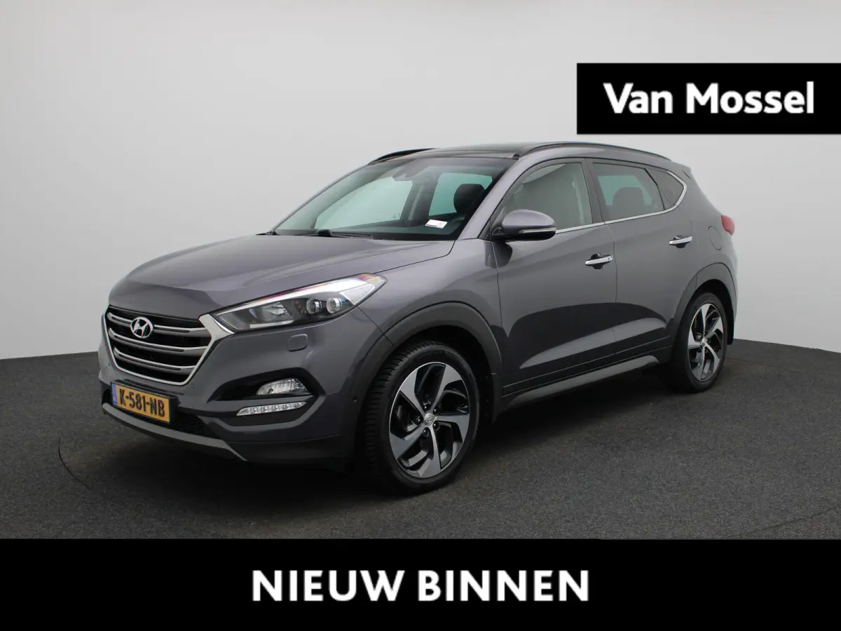 1.6 T-GDi Premium 4WD | Automaat | Achteruitrijcamera | Parkeersensoren | Panoramadak | Panoramadak | Stoelverwarming | Stuurverwarming |