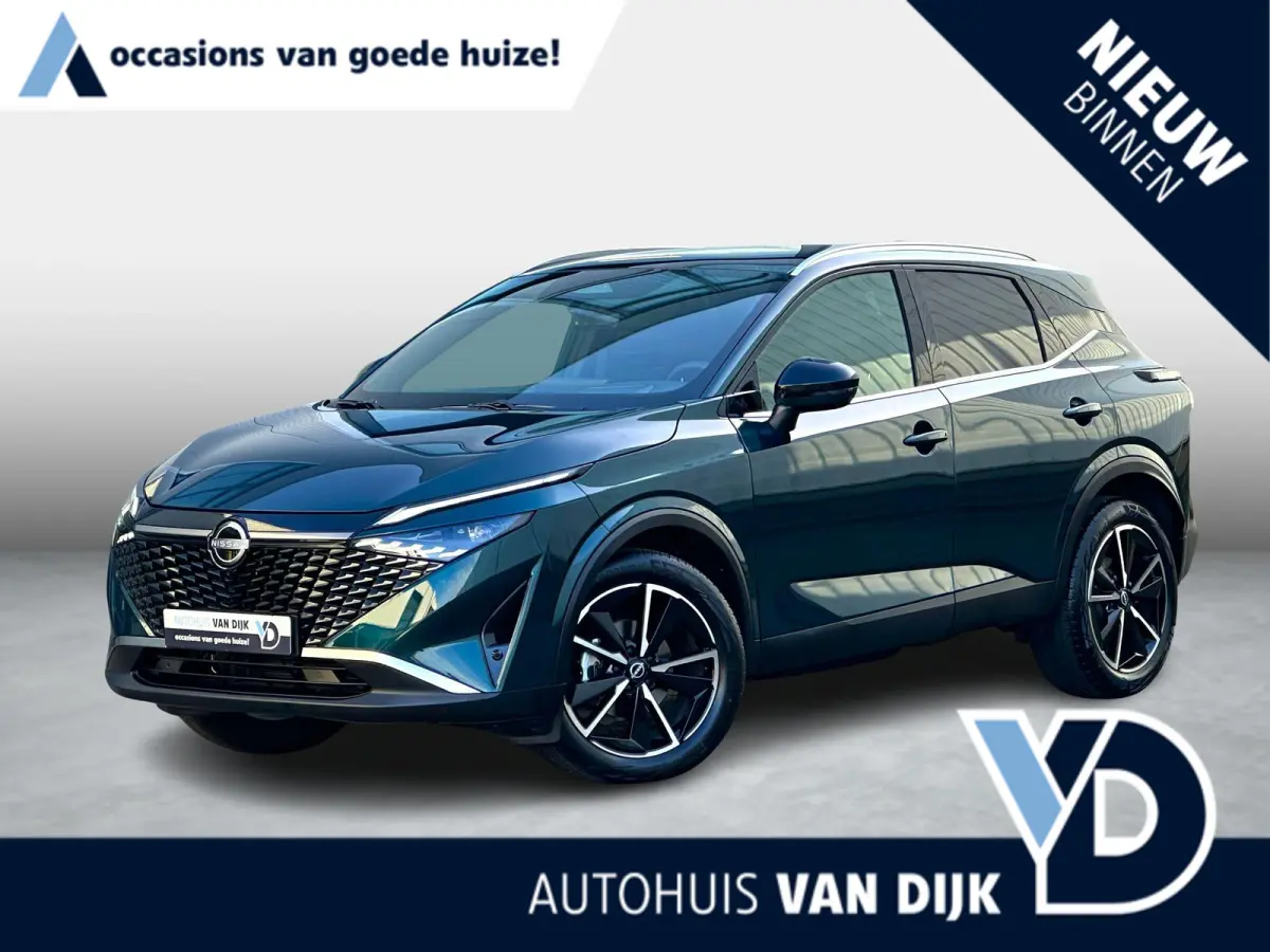 1.3 MHEV Xtronic Tekna |Pano-dak|360° camera|Adapt.Cruise|Head-up|Stuur-/Stoelverw.|Sfeerverl.|Leder