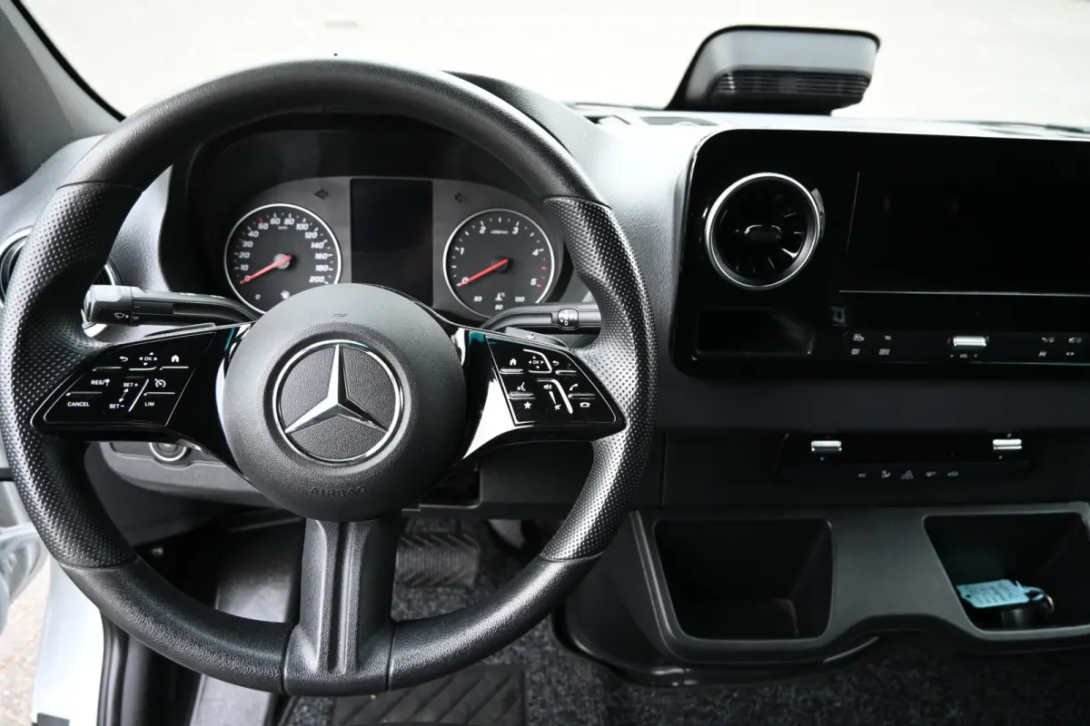 317 CDI L2H2 Pro LED, Geveerde stoel, Navigatie met camera